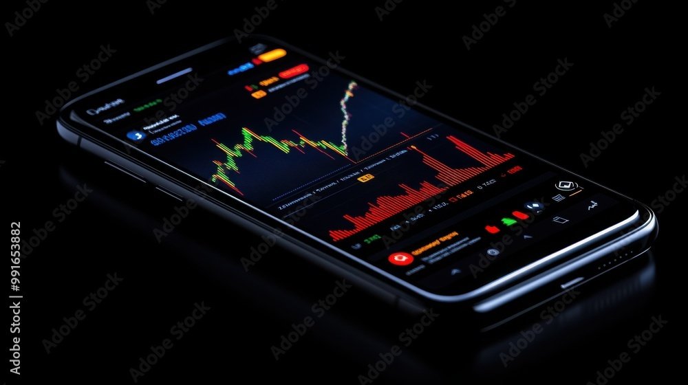 Digital investment platform showing silver price trends and trading options