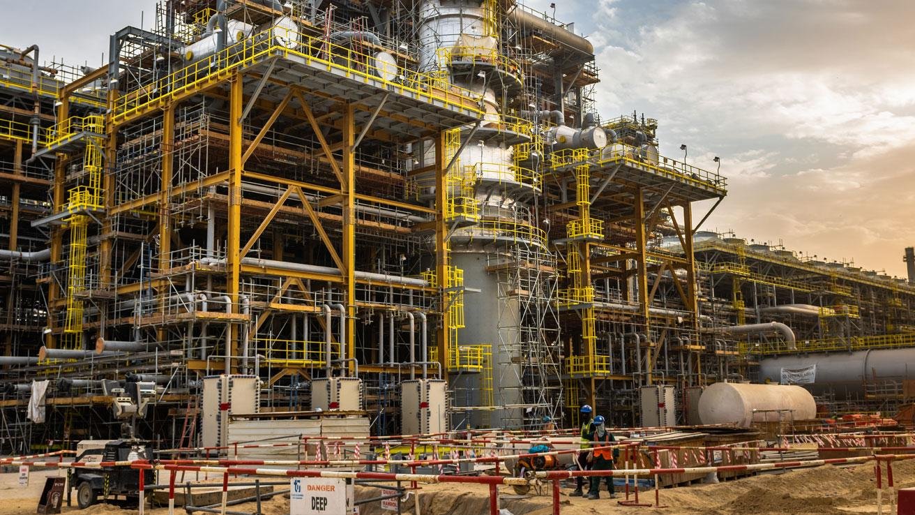 Energy export terminal at Yanbu port