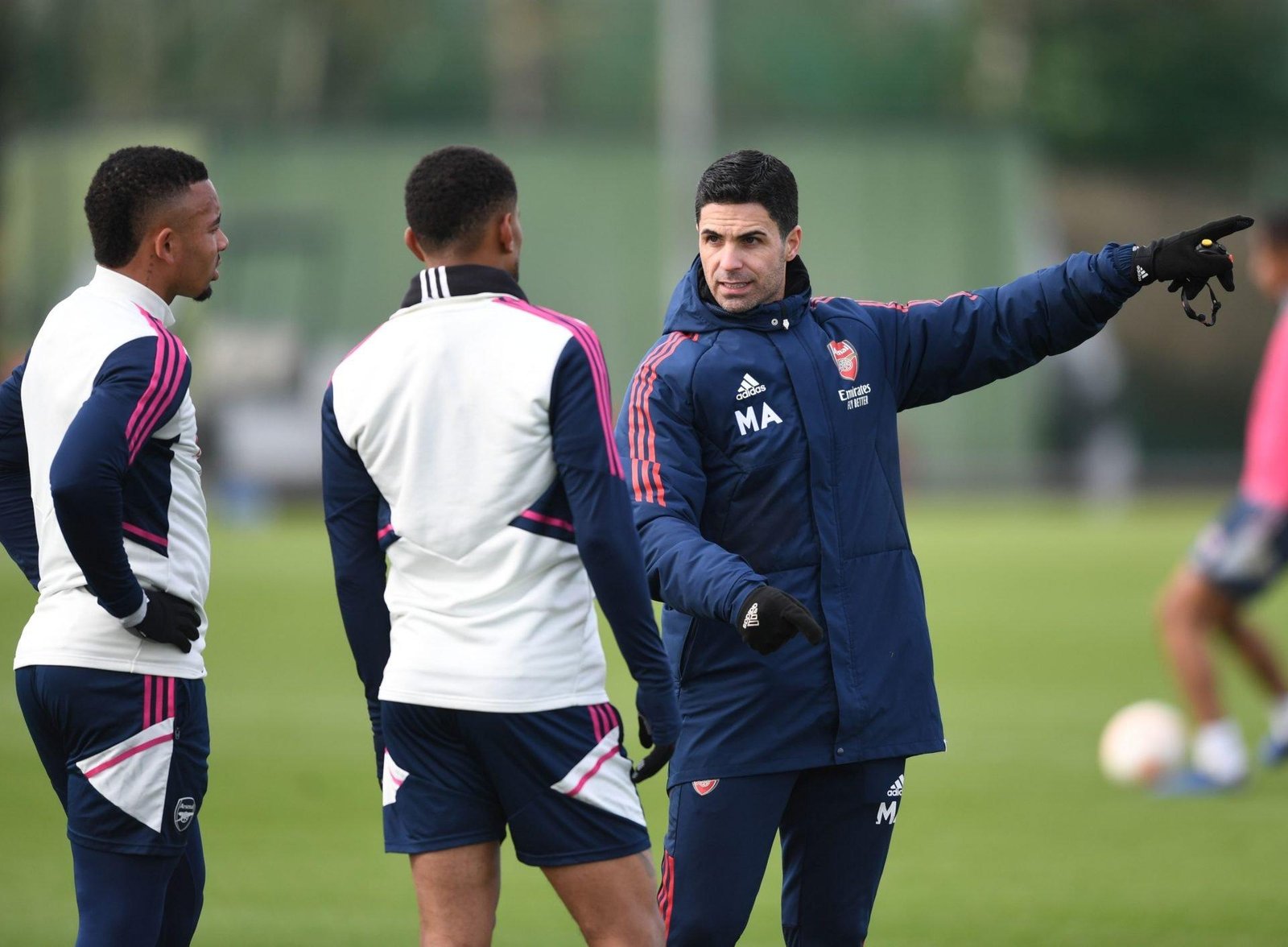 Arteta shares what Gabriel Jesus has been telling him after Arsenal training