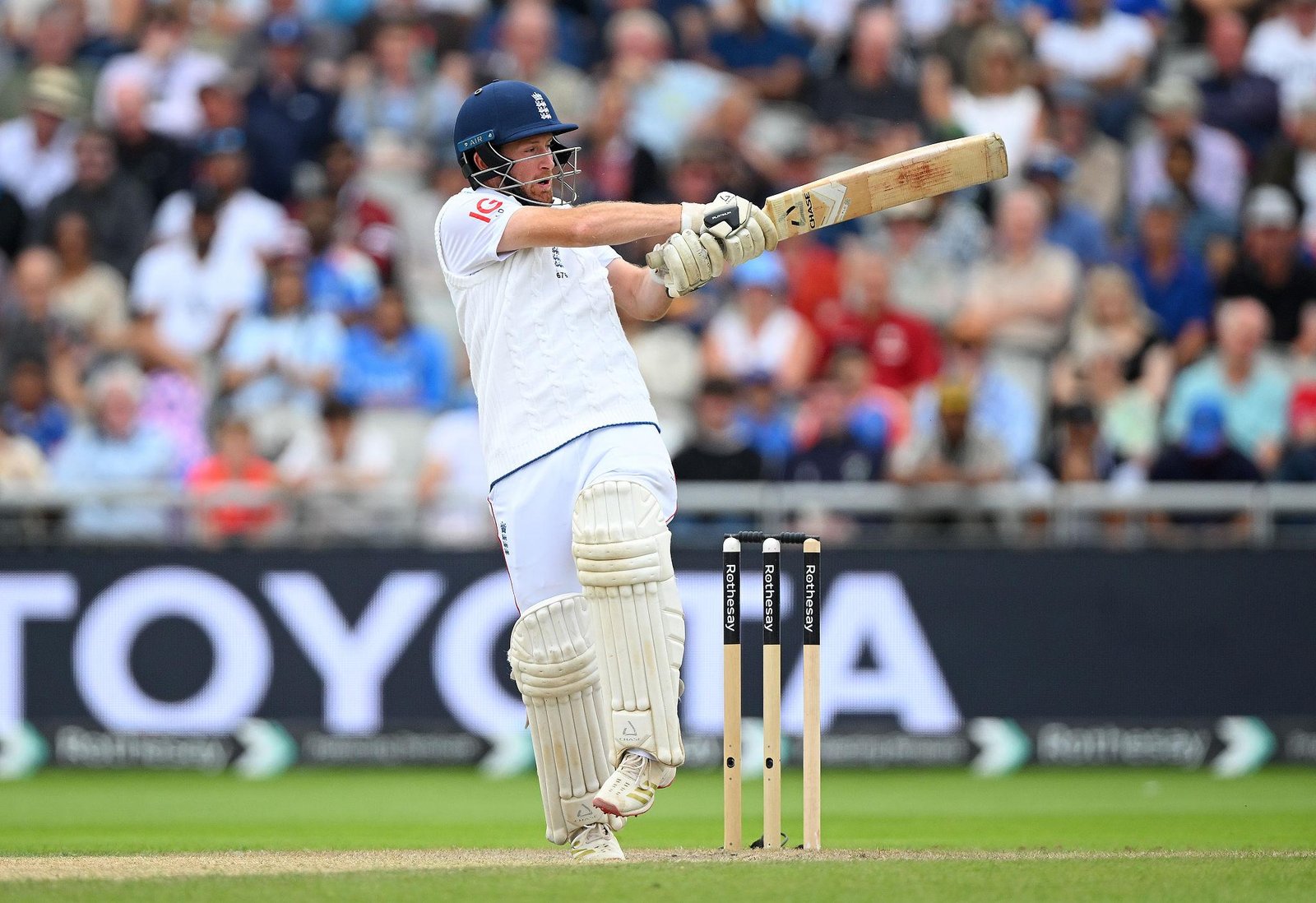 England v India - 4th Rothesay Test Match: Day Four
