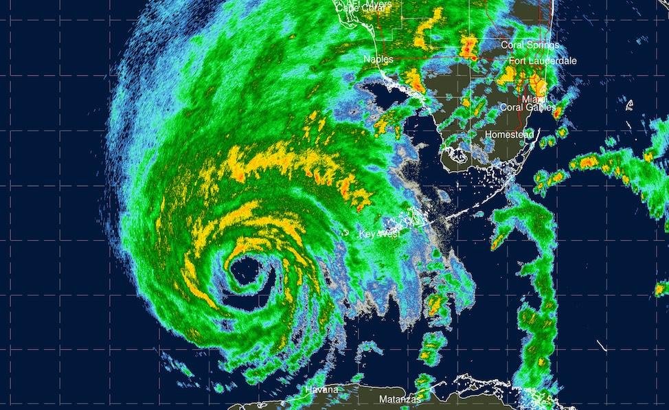Ian makes a break toward Florida; catastrophic rains expected » Yale Climate Connections