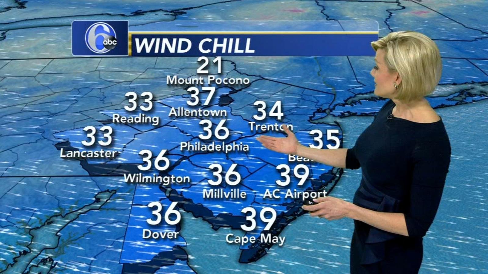 Meteorologist Cecily Tynan with AccuWeather Action News at 11 - 6abc Philadelphia