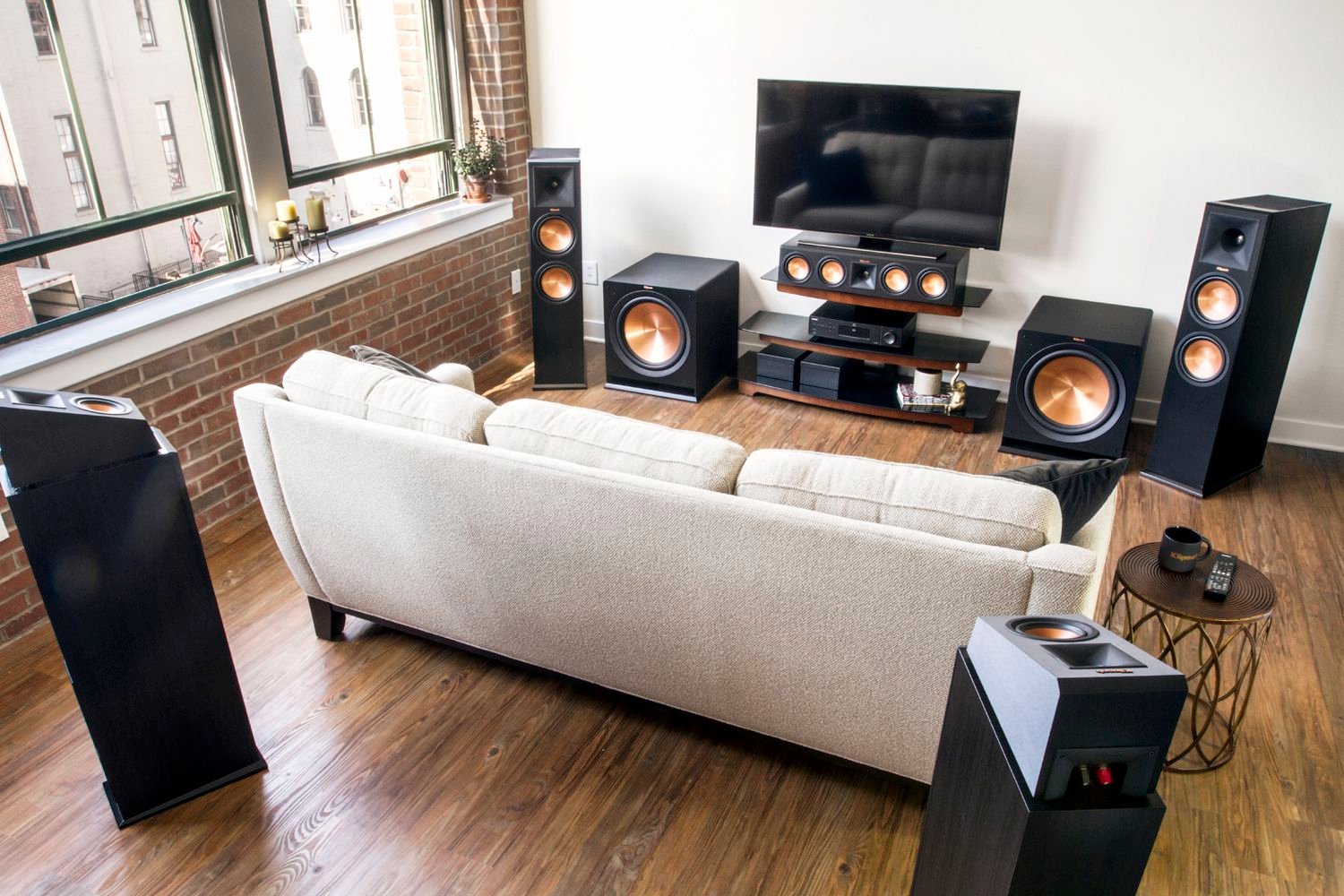 High quality home theater audio system