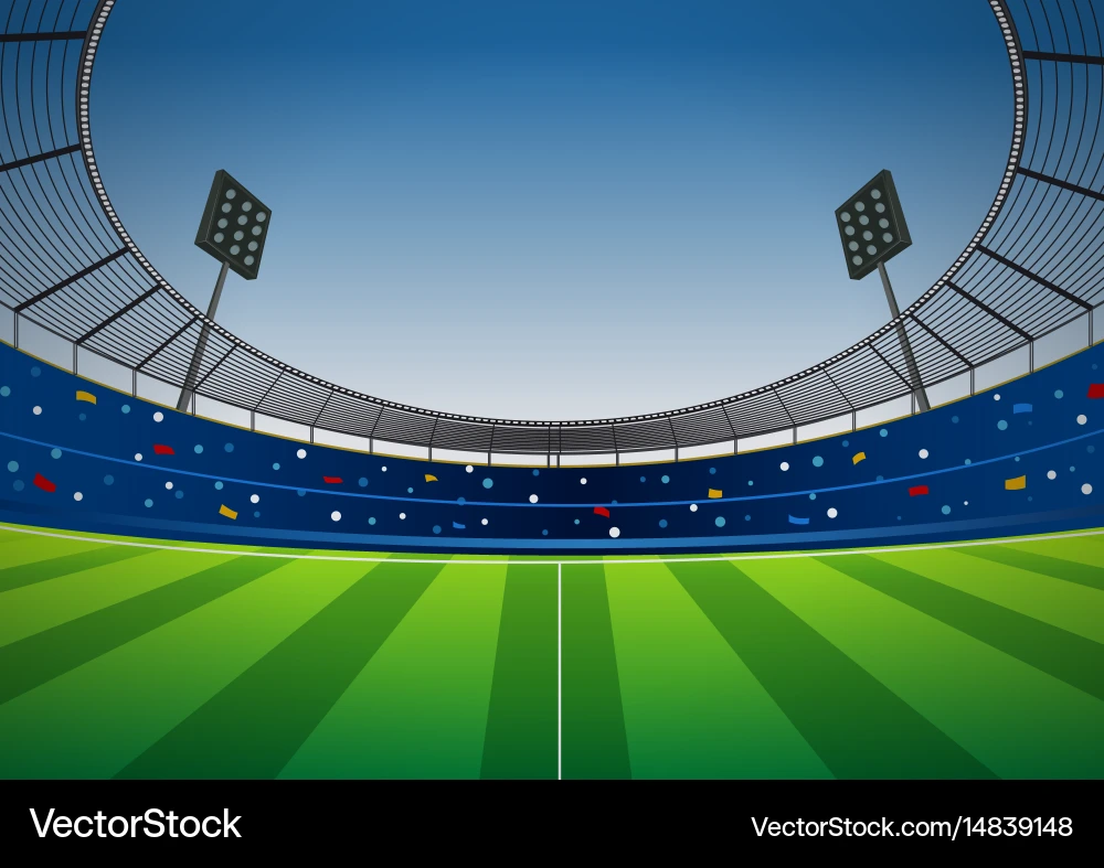 Professional football stadium in the hills of Northeast India