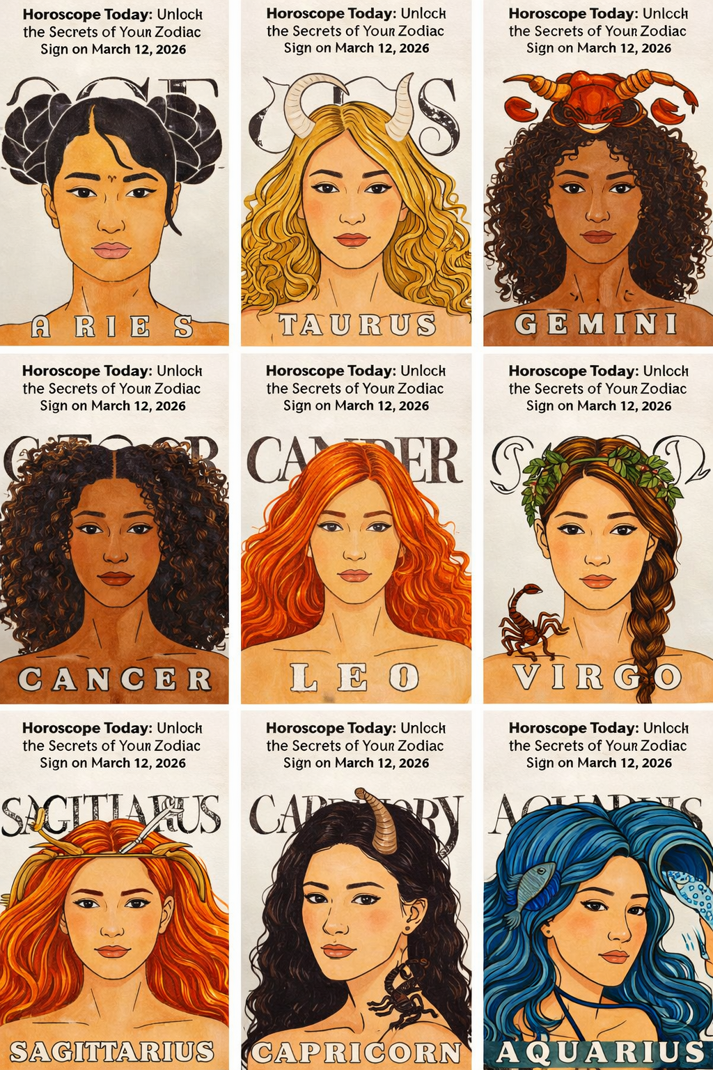 Horoscope Today: Unlock the Secrets of Your Zodiac Sign on March 12, 2026