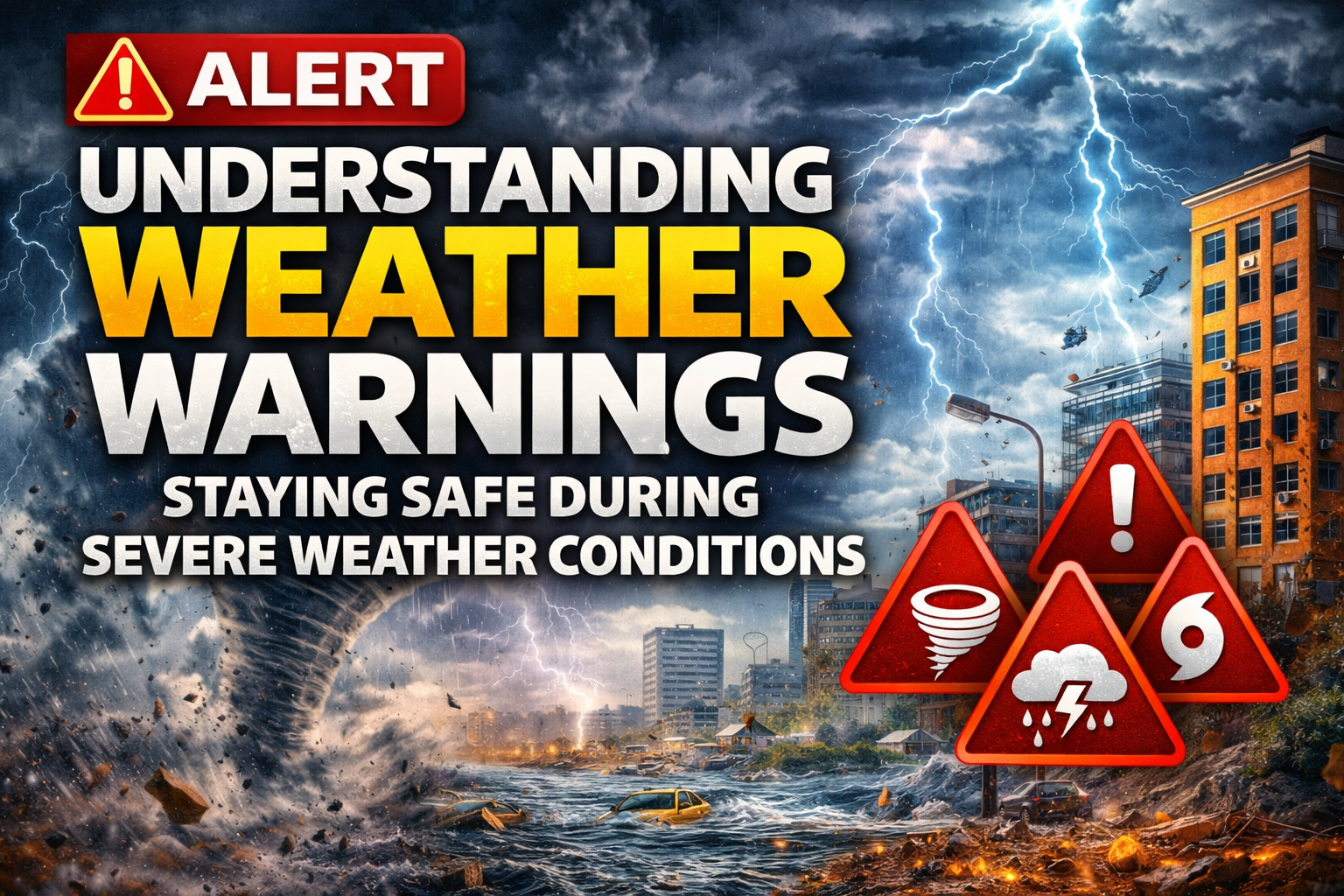 Understanding Weather Warnings: Staying Safe During Severe Weather Conditions