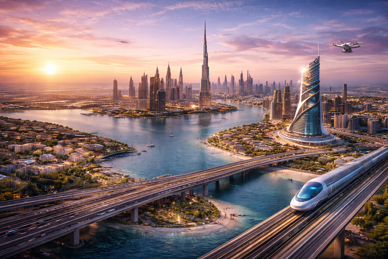 Inside Dubai’s $100 Billion Infrastructure Plan