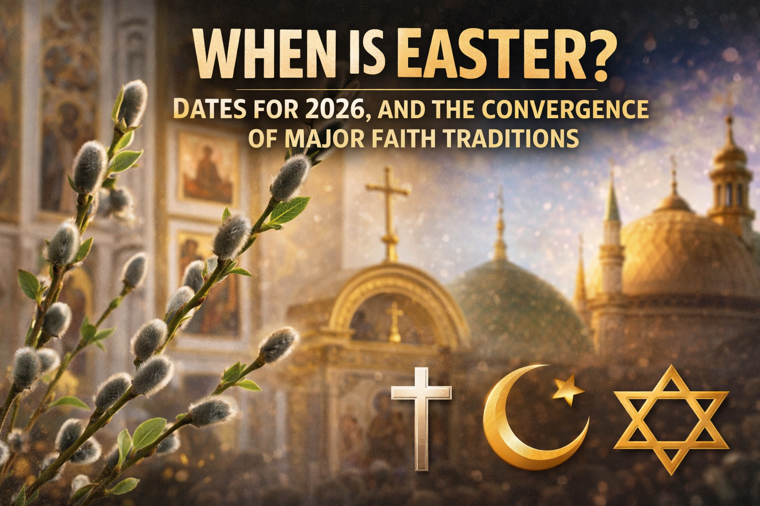 When is Easter? Dates for 2025, 2026, and the Convergence of Major Faith Traditions