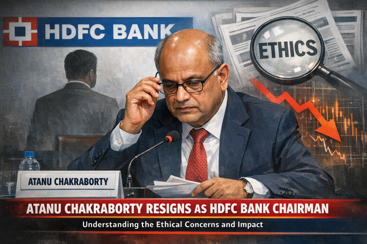 Atanu Chakraborty Resigns as HDFC Bank Chairman: Understanding the Ethical Concerns and Impact