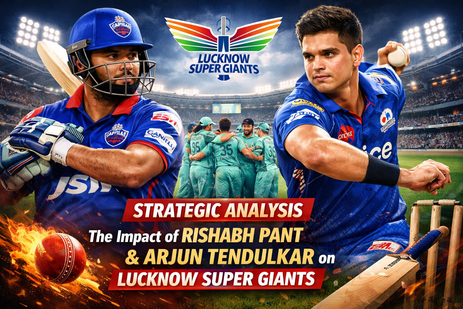 Strategic Analysis: The Impact of Rishabh Pant and Arjun Tendulkar on Lucknow Super Giants