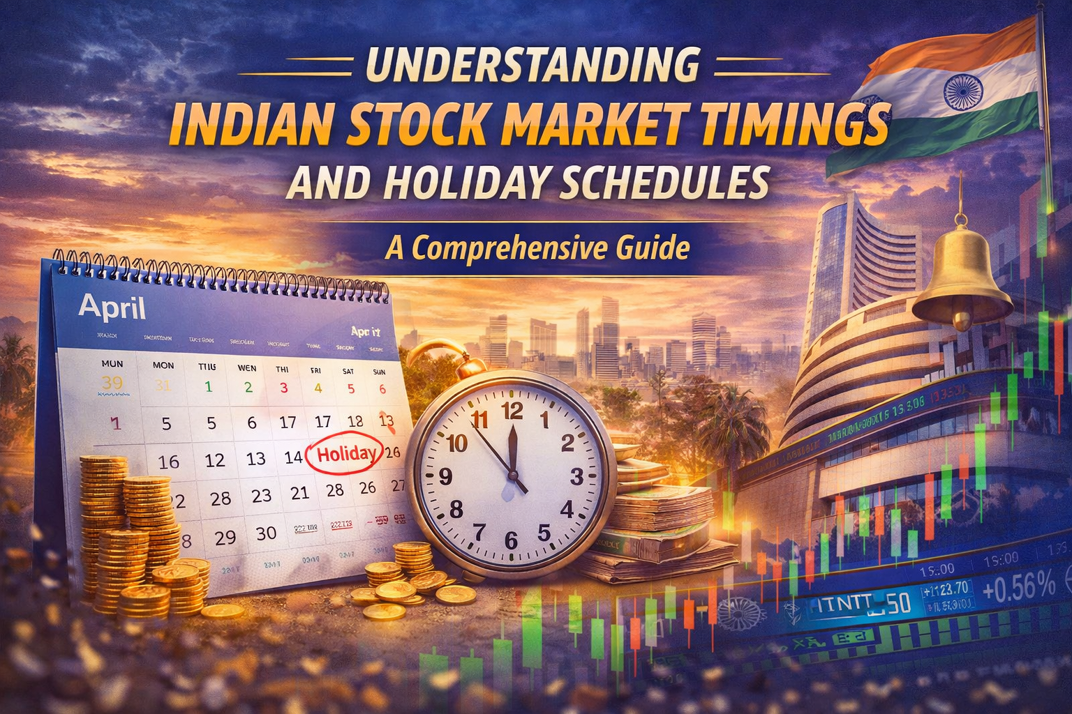 Understanding Indian Stock Market Timings and Holiday Schedules: A Comprehensive Guide