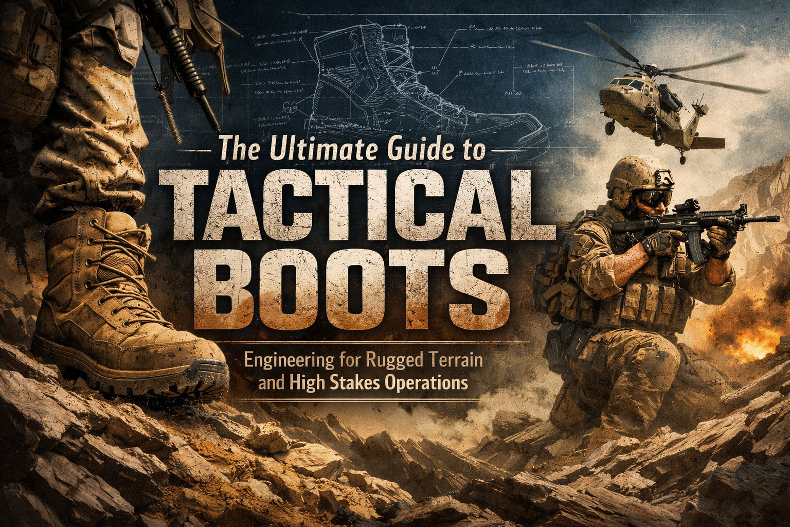 The Ultimate Guide to Tactical Boots: Engineering for Rugged Terrain and High Stakes Operations