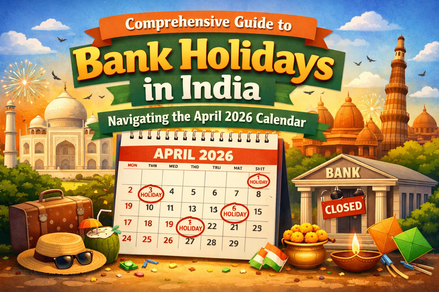 Comprehensive Guide to Bank Holidays in India: Navigating the April 2026 Calendar
