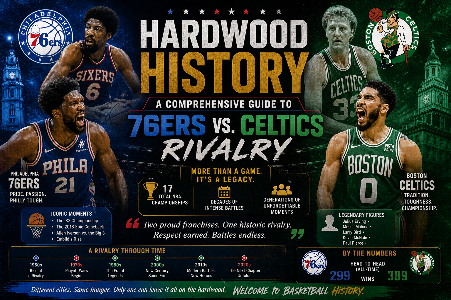 Hardwood History: A Comprehensive Guide to the 76ers vs. Celtics Rivalry