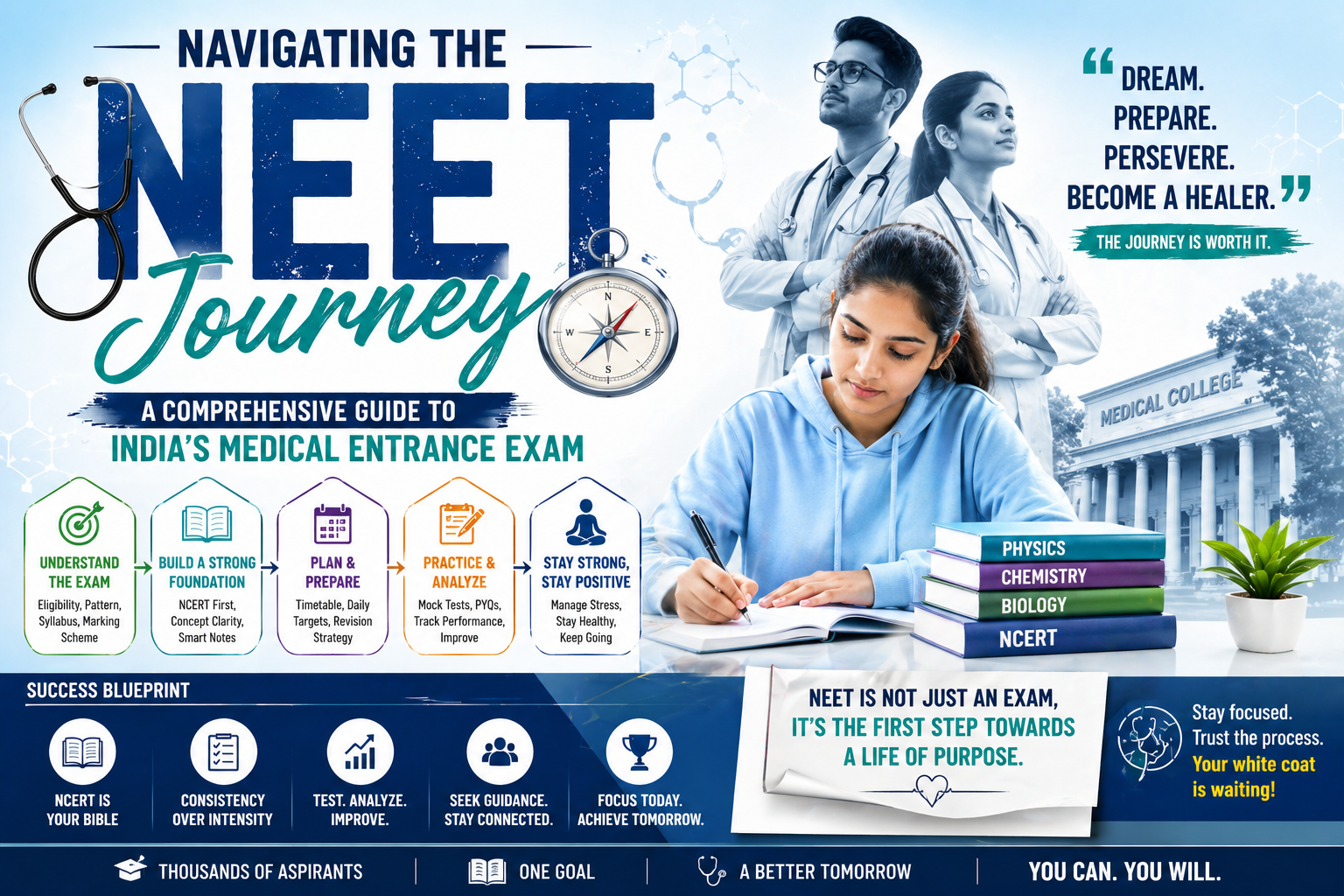 Navigating the NEET Journey: A Comprehensive Guide to India’s Medical Entrance Exam