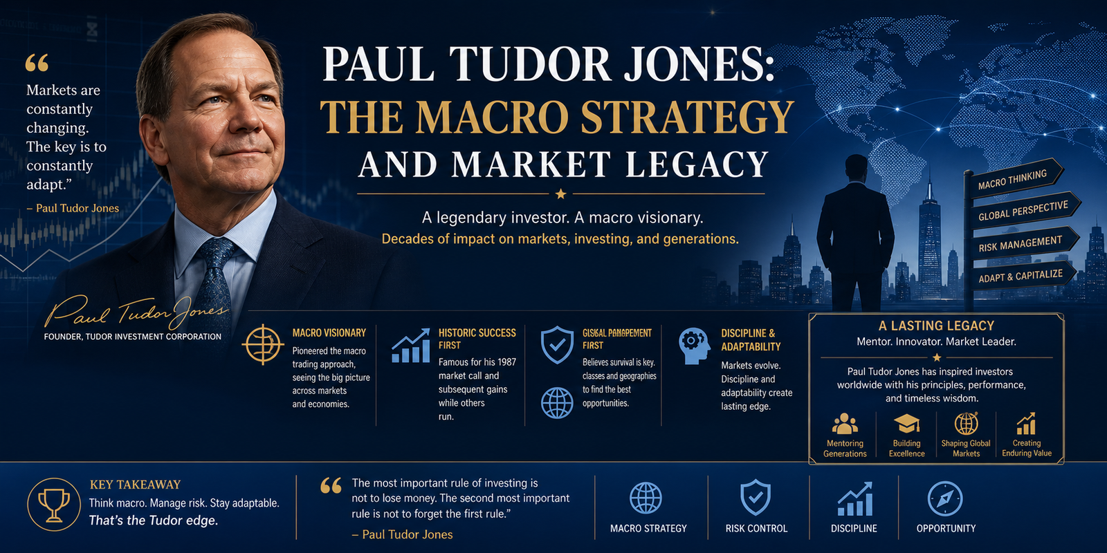 Paul Tudor Jones: The Macro Strategy and Market Legacy