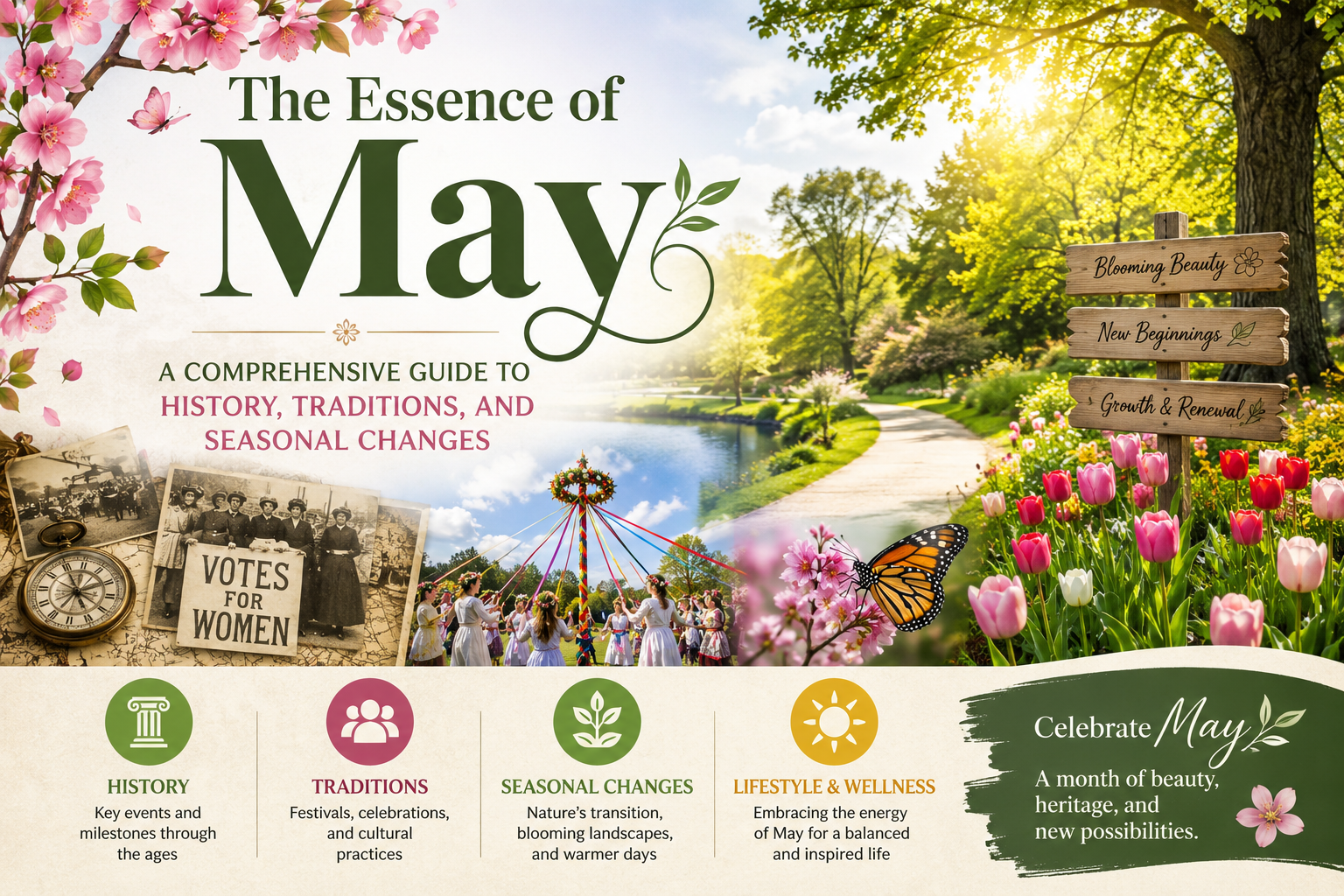 The Essence of May: A Comprehensive Guide to History, Traditions, and Seasonal Changes