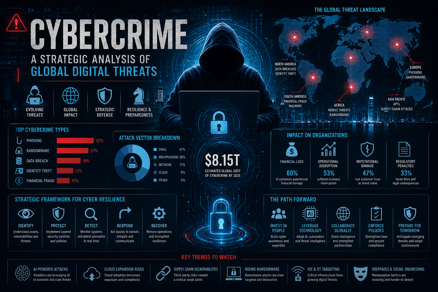 Cybercrime: A Strategic Analysis of Global Digital Threats