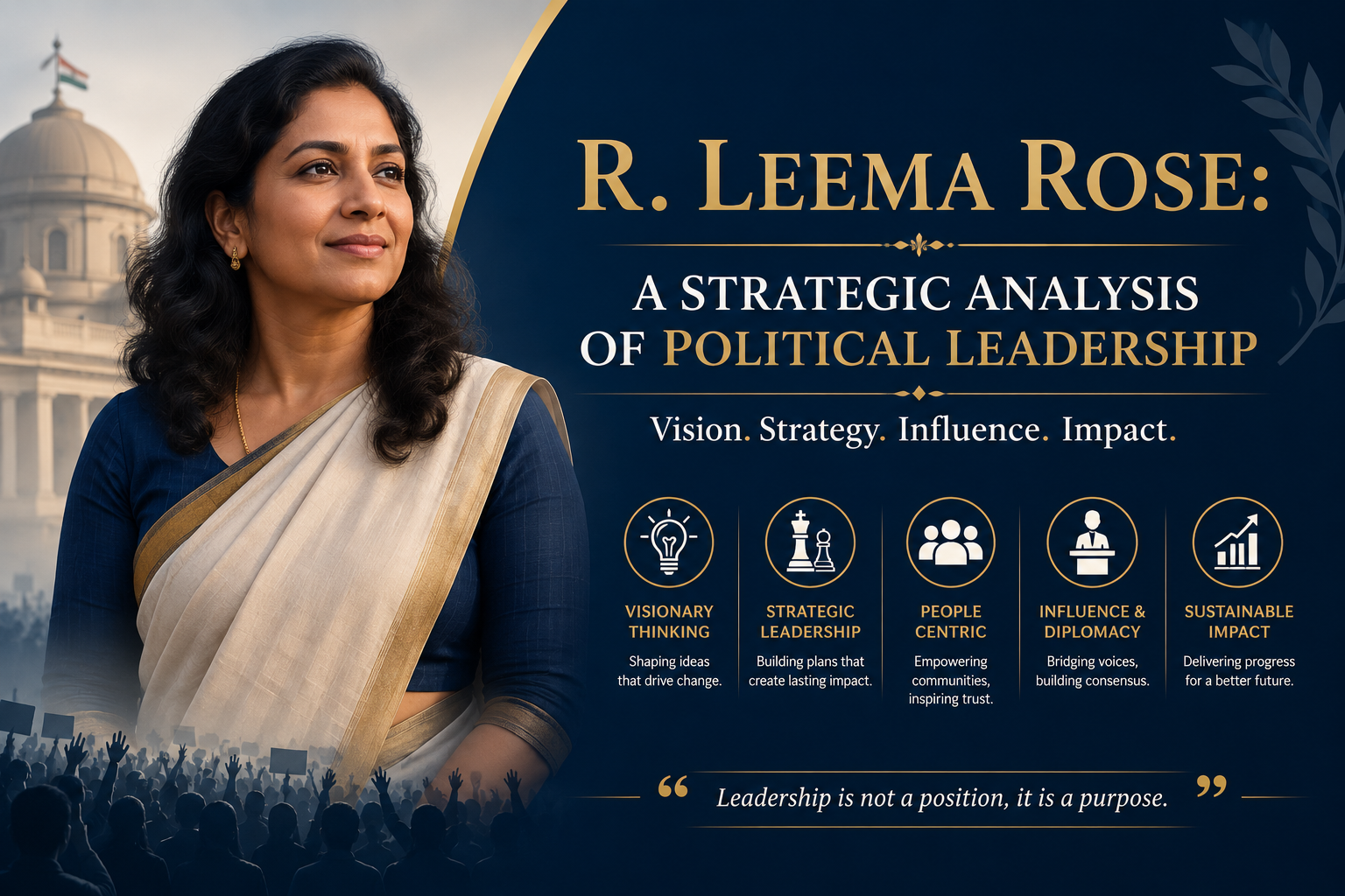 R. Leema Rose: A Strategic Analysis of Political Leadership