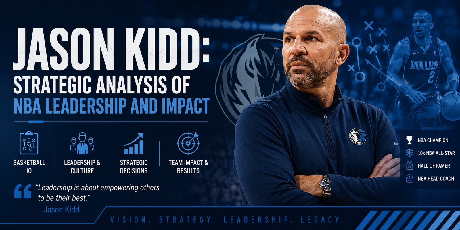 Jason Kidd: Strategic Analysis of NBA Leadership and Impact