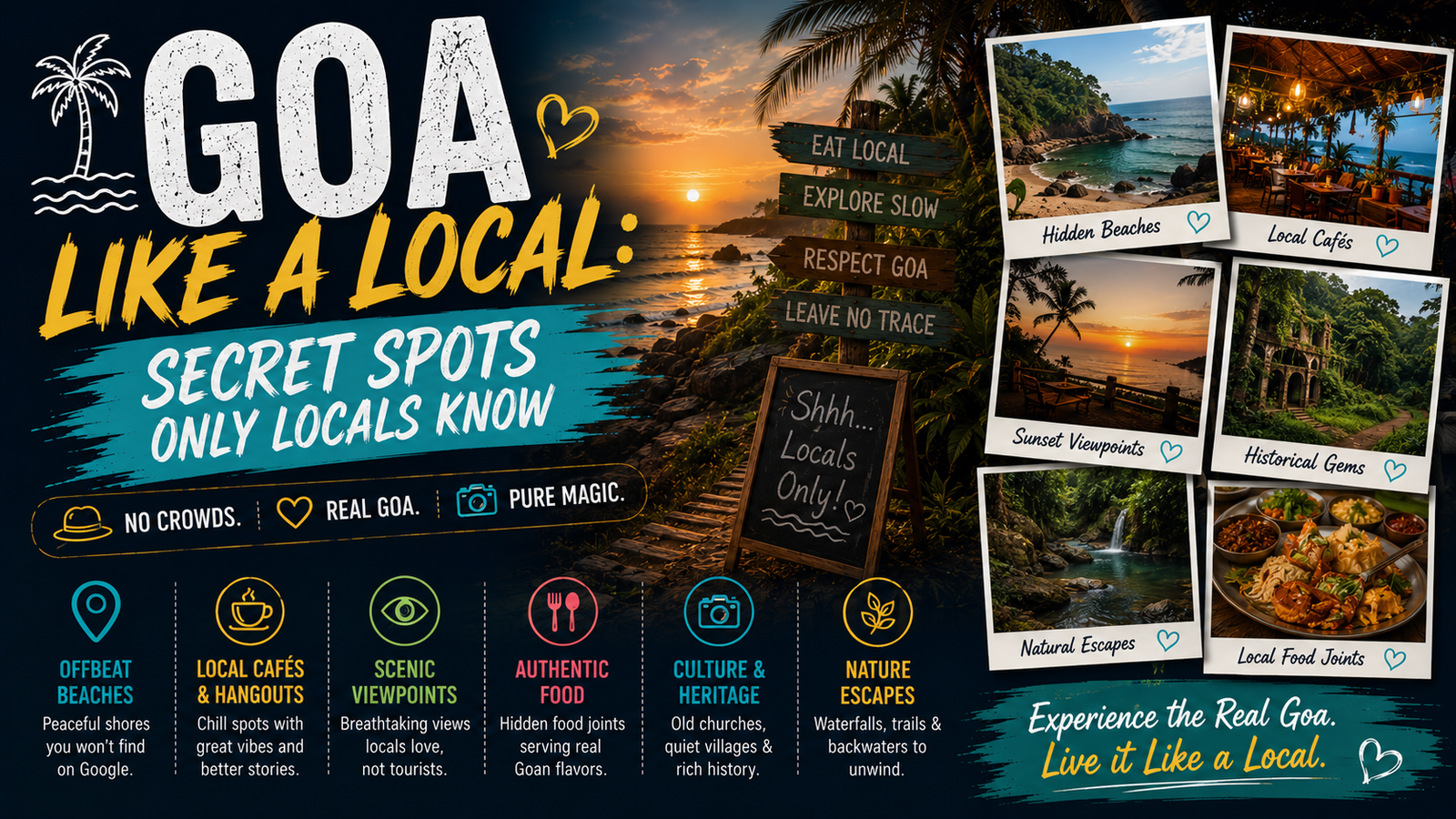 Goa Like a Local: Secret Spots Only Locals Know