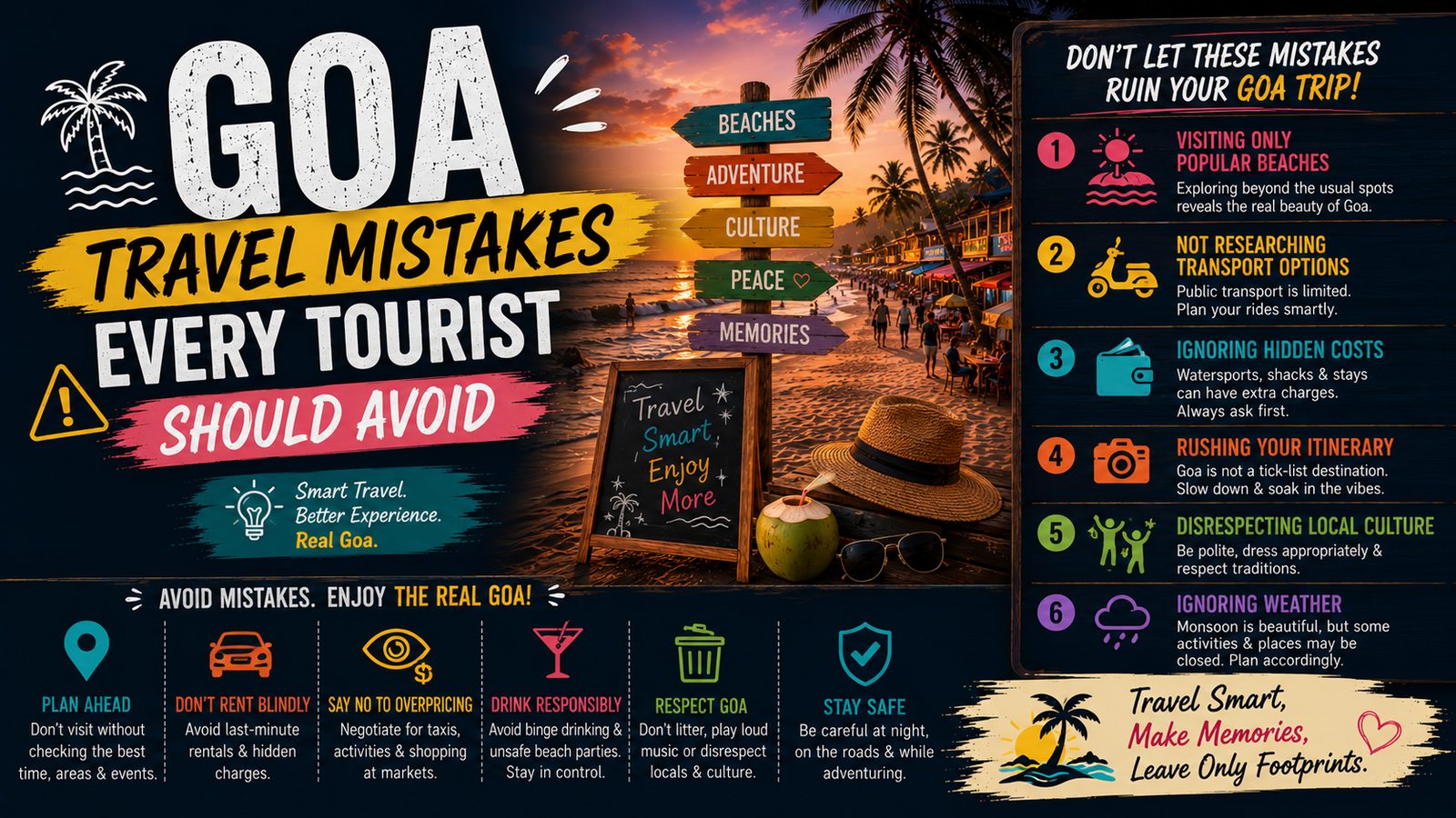 Goa Travel Mistakes Every Tourist Should Avoid