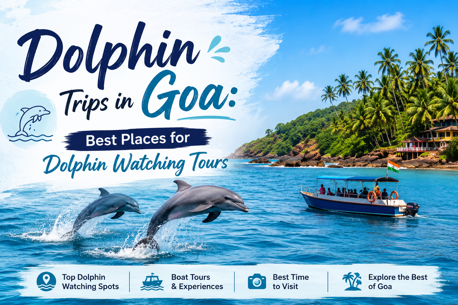 Dolphin Trips in Goa: Best Places for Dolphin Watching Tours