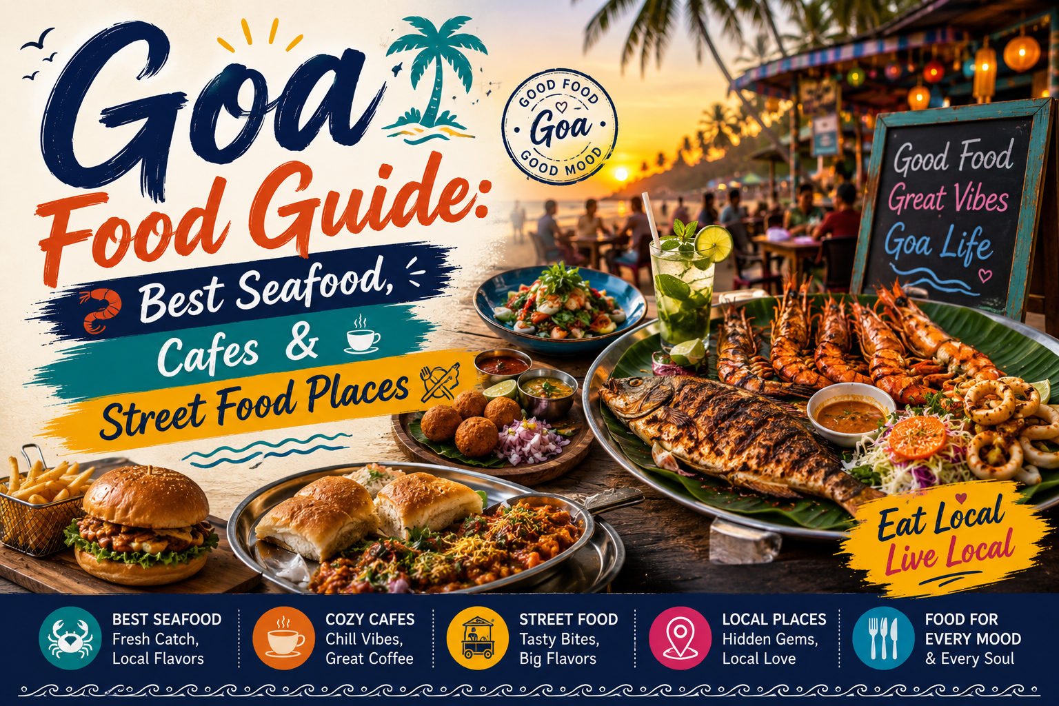 Goa Food Guide: Best Seafood, Cafes & Street Food Places