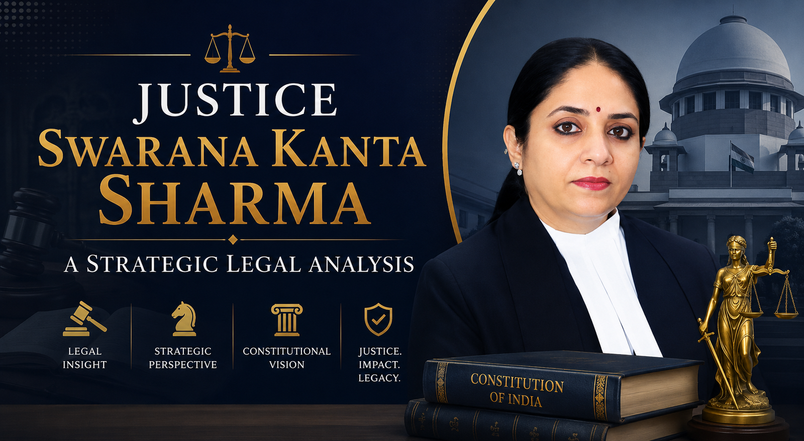 Justice Swarana Kanta Sharma: A Strategic Legal Analysis