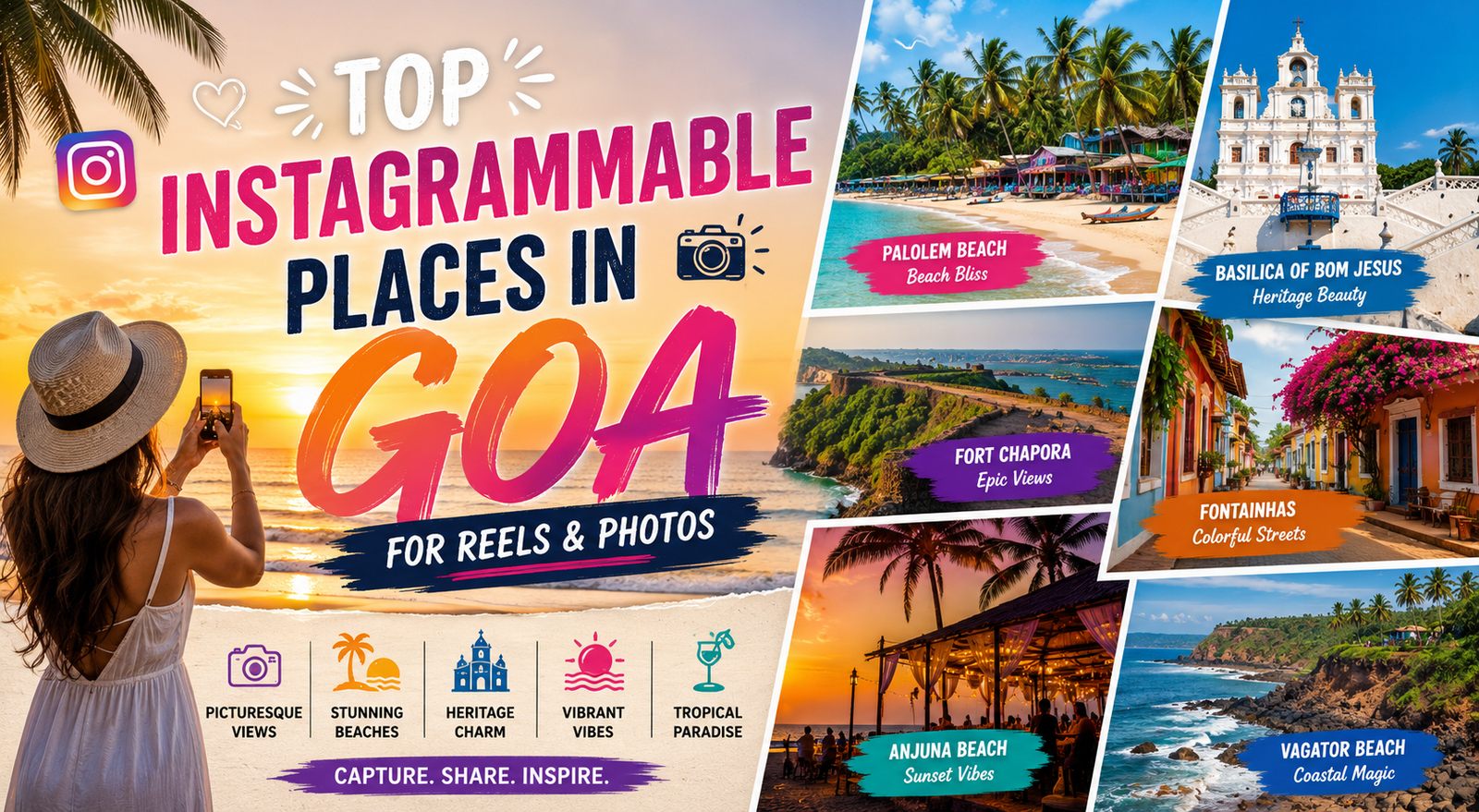 Top Instagrammable Places in Goa for Reels & Photos