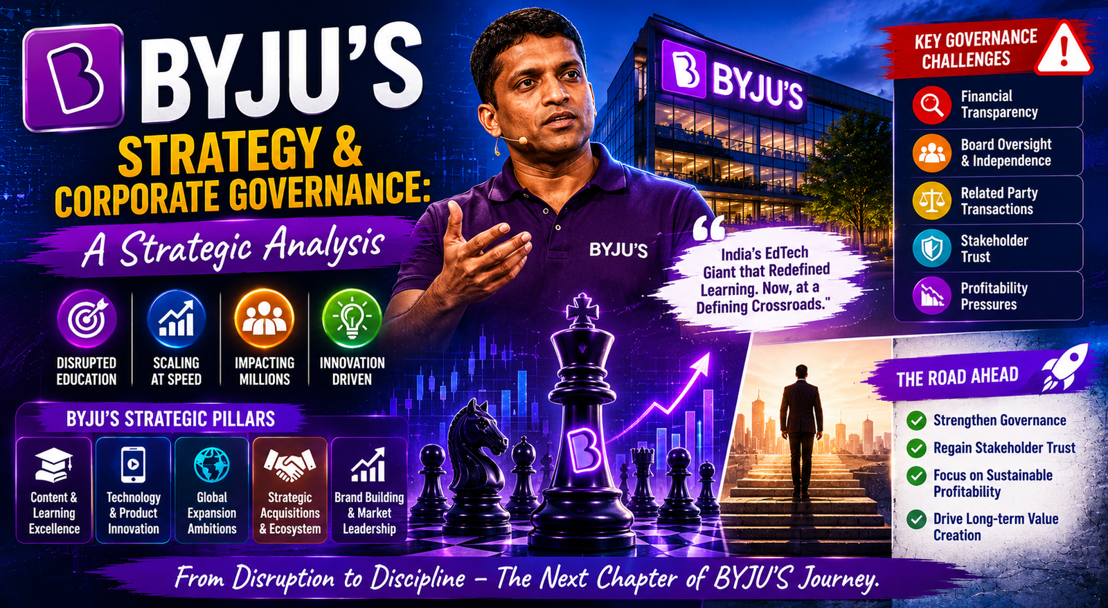 Byju's Strategy and Corporate Governance: A Strategic Analysis