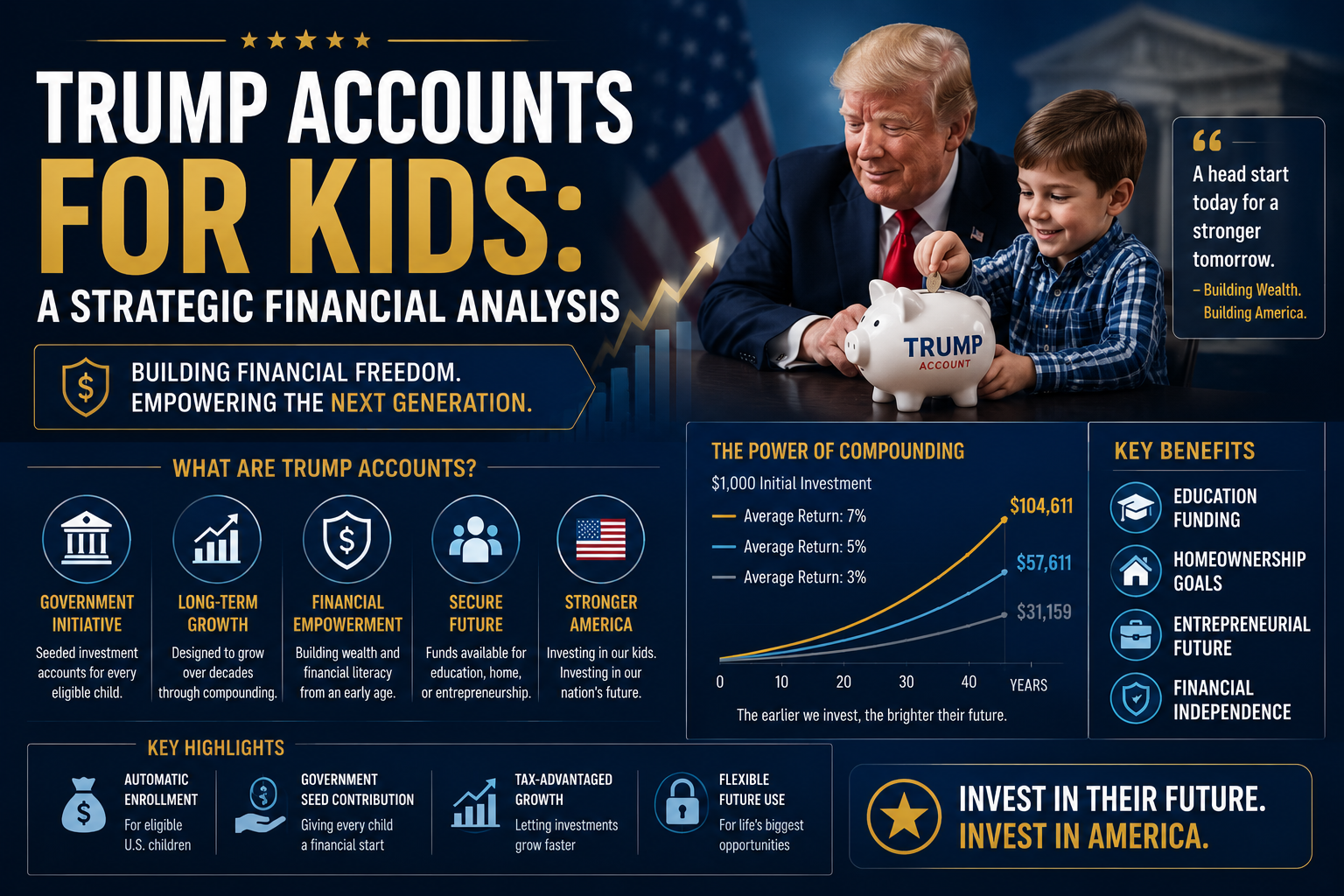 Trump Accounts for Kids: A Strategic Financial Analysis