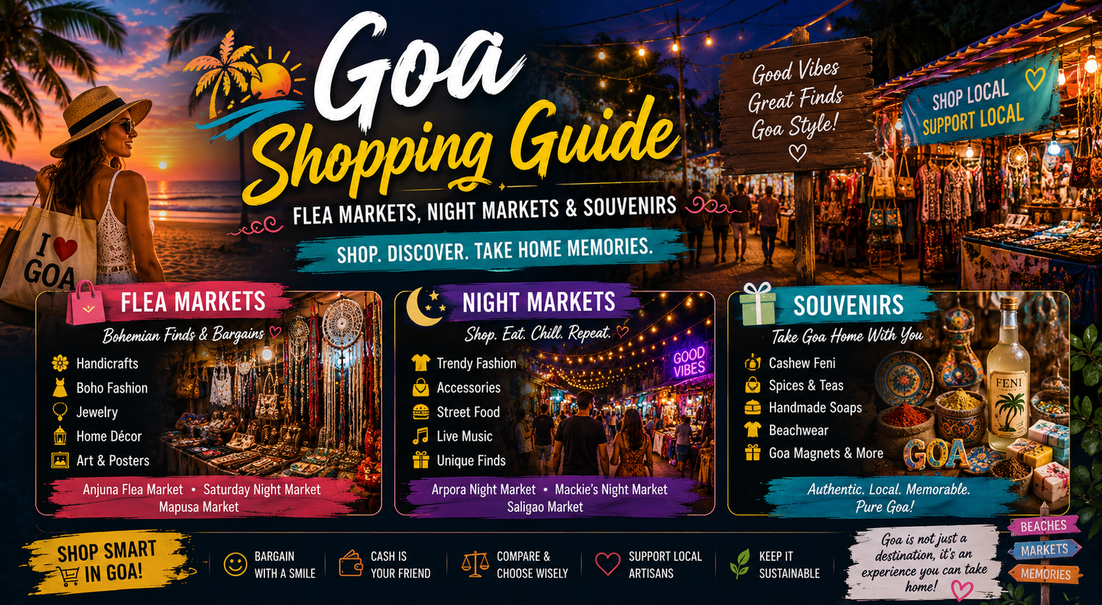 Goa Shopping Guide: Flea Markets, Night Markets & Souvenirs