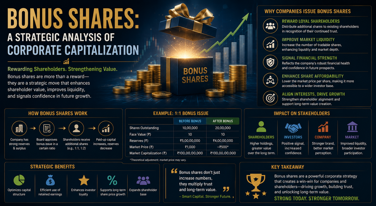 Bonus Shares: A Strategic Analysis of Corporate Capitalization