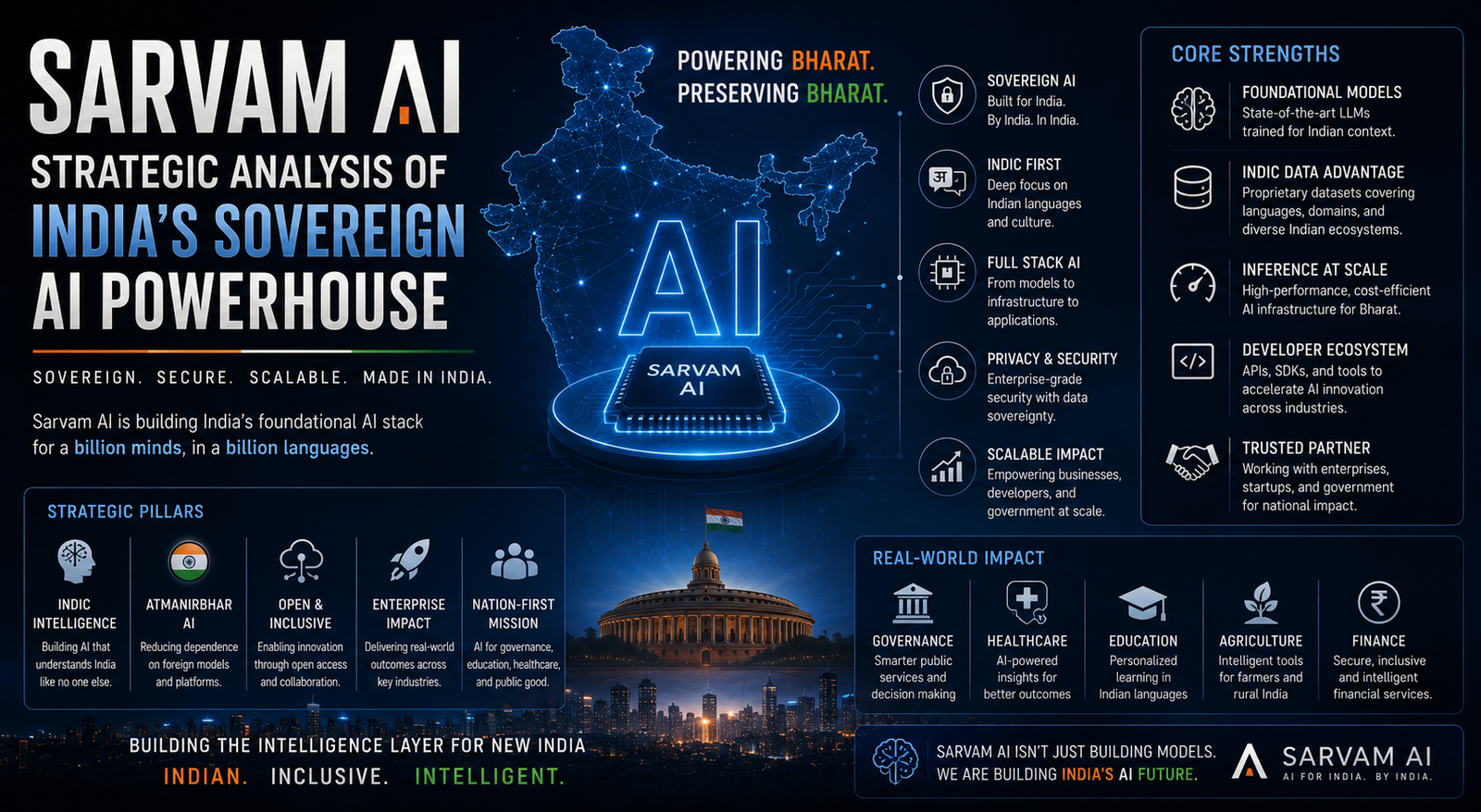 Sarvam AI: Strategic Analysis of India's Sovereign AI Powerhouse
