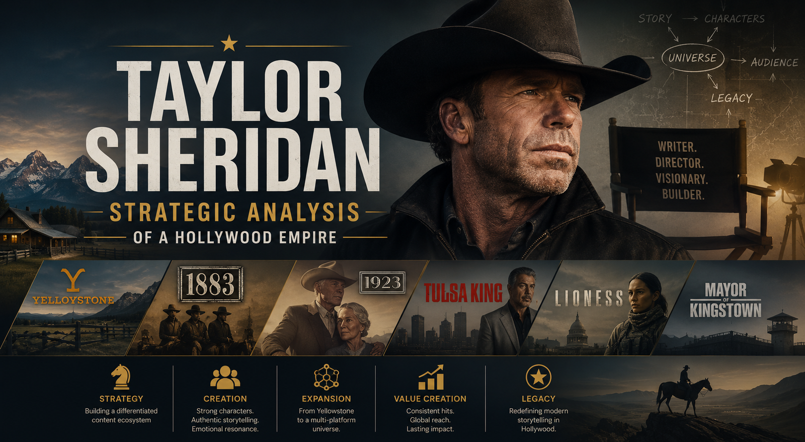 Taylor Sheridan: Strategic Analysis of a Hollywood Empire