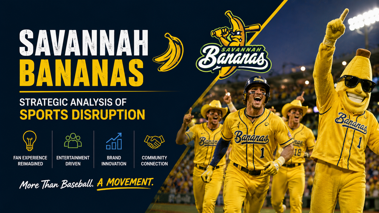 Savannah Bananas: Strategic Analysis of Sports Disruption