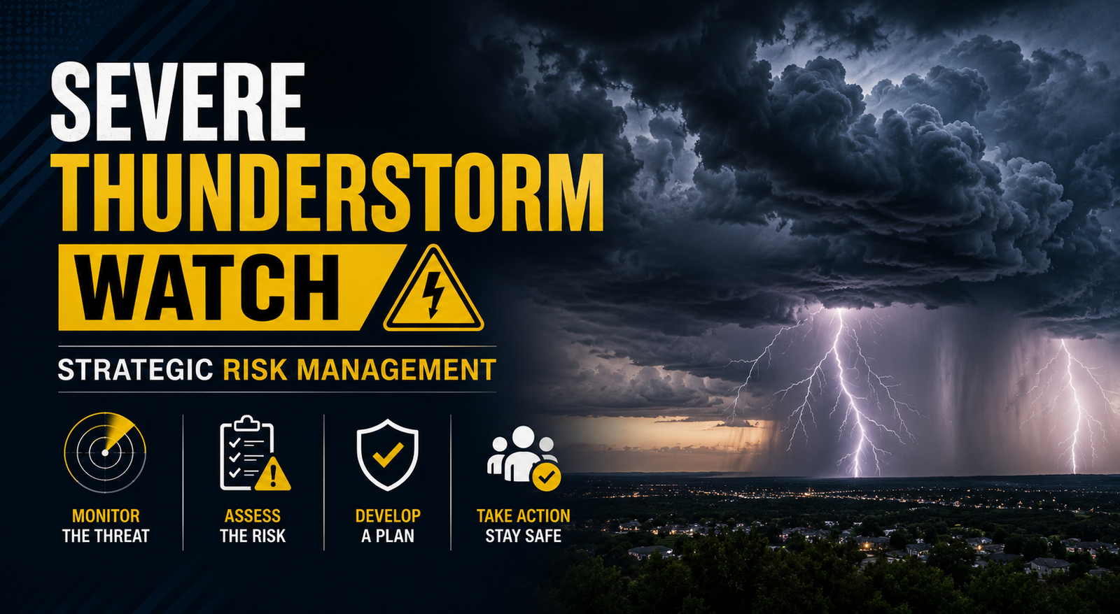 Severe Thunderstorm Watch: Strategic Risk Management
