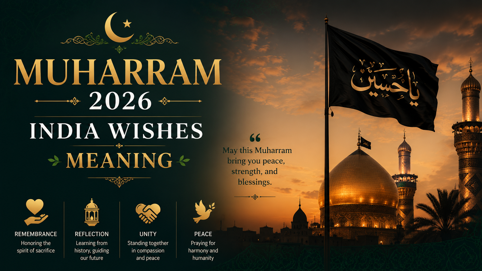 Muharram 2026 India Wishes Meaning