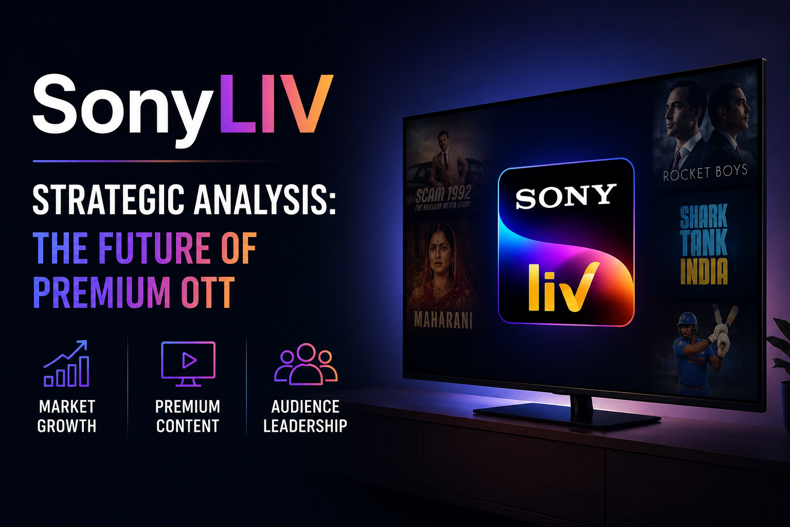 SonyLIV Strategic Analysis: The Future of Premium OTT