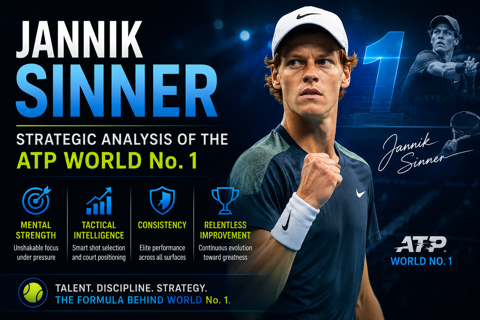 Jannik Sinner: Strategic Analysis of the ATP World No. 1