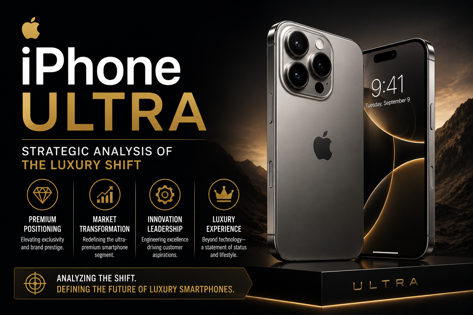 Apple iPhone Ultra: Strategic Analysis of the Luxury Shift