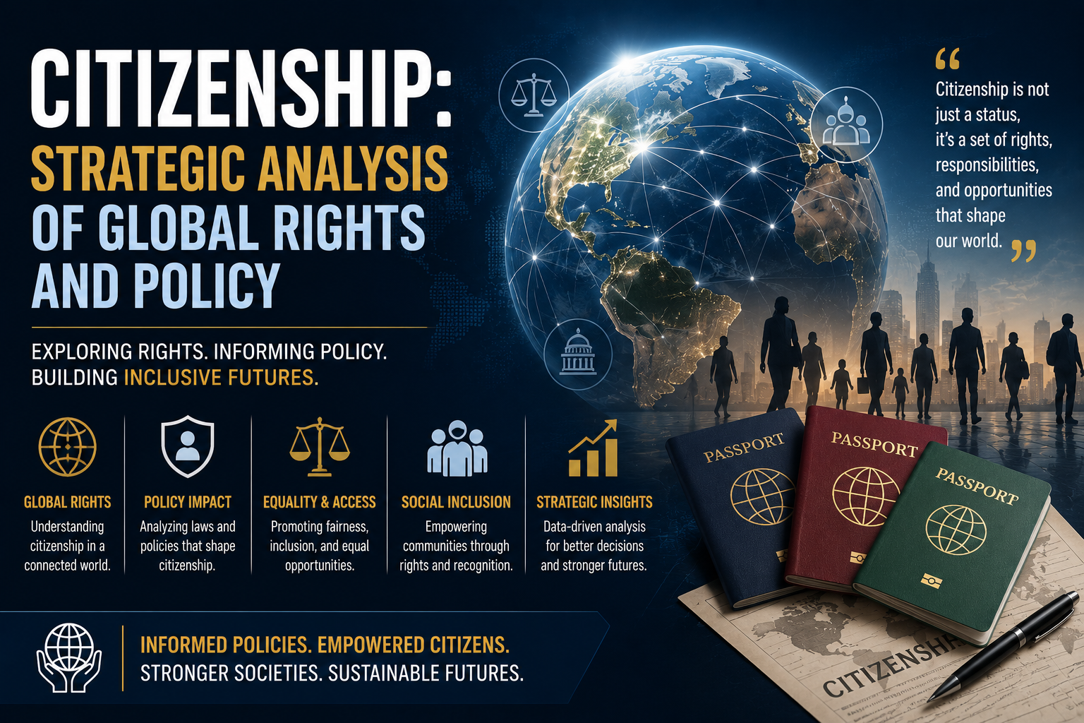 Citizenship: Strategic Analysis of Global Rights and Policy
