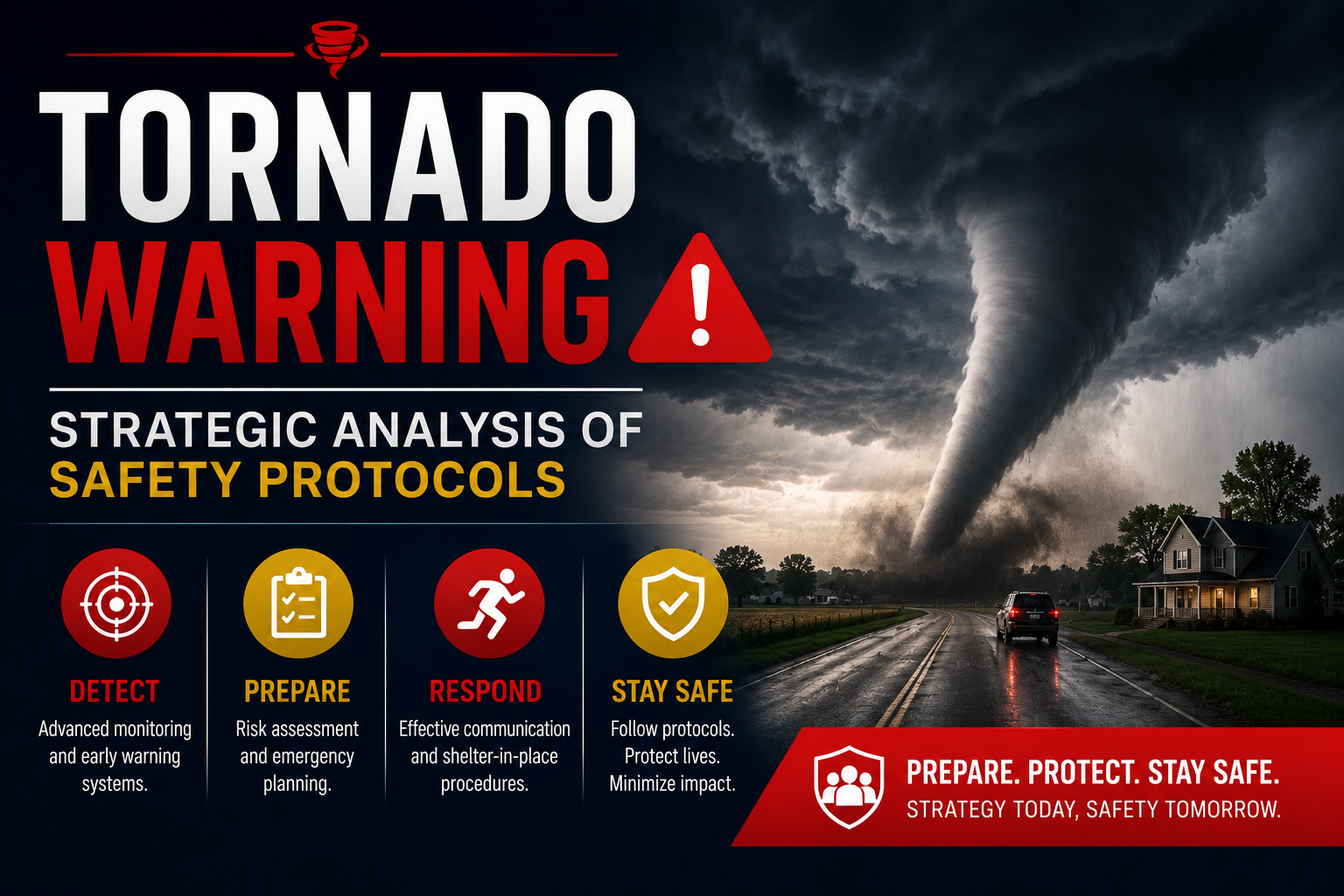 Tornado Warning: Strategic Analysis of Safety Protocols