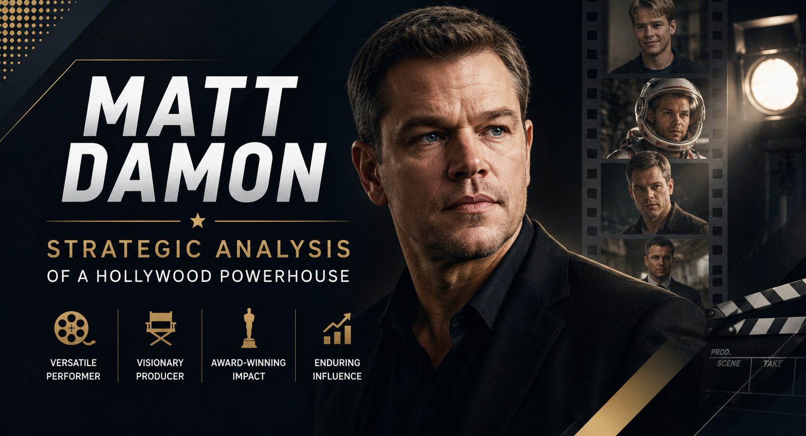 Matt Damon: Strategic Analysis of a Hollywood Powerhouse