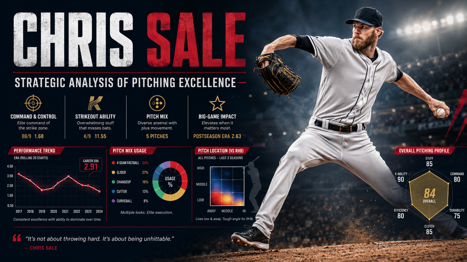 Chris Sale: Strategic Analysis of Pitching Excellence