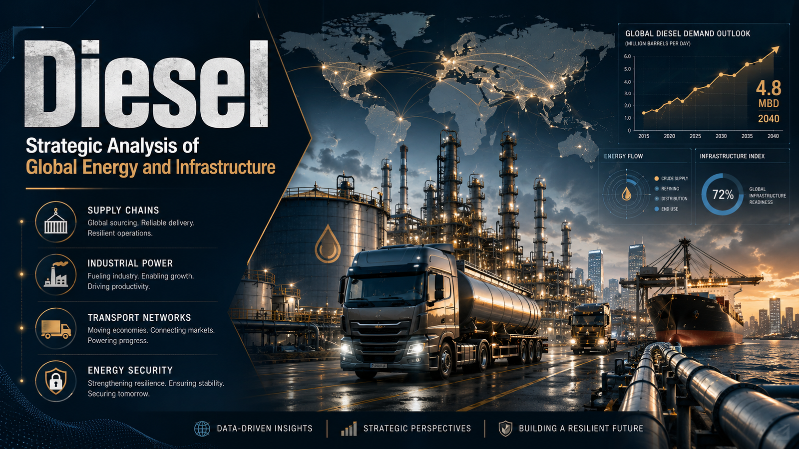 Diesel: Strategic Analysis of Global Energy and Infrastructure