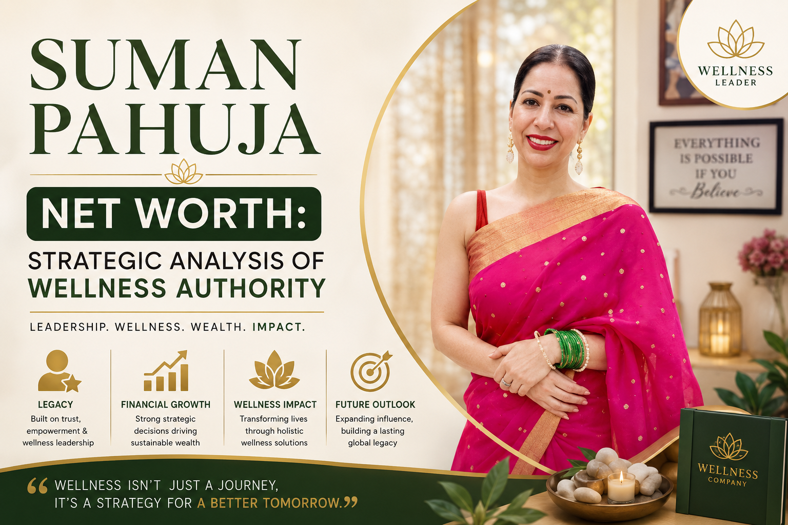 Suman Pahuja Net Worth: Strategic Analysis of Wellness Authority