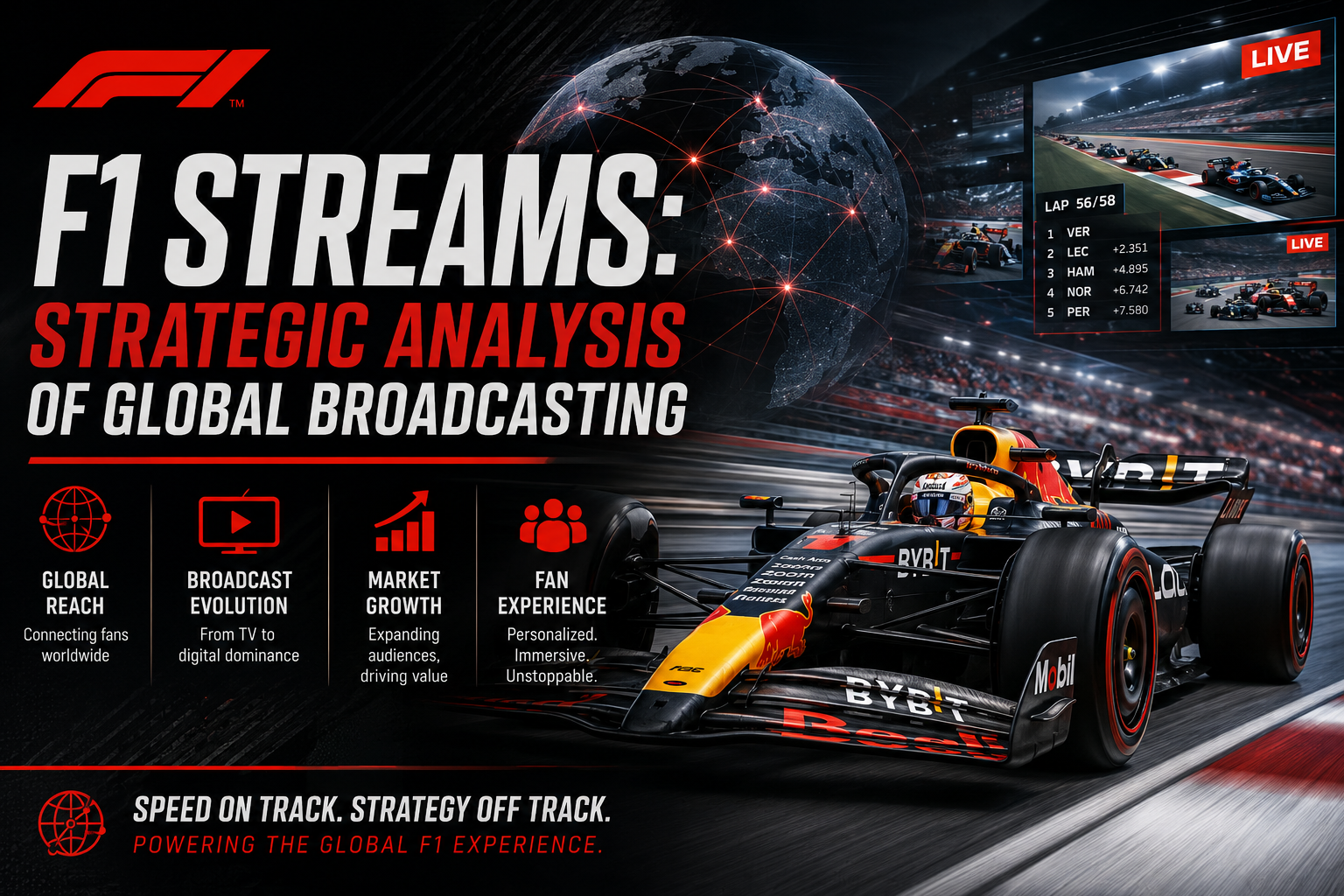 F1 Streams: Strategic Analysis of Global Broadcasting