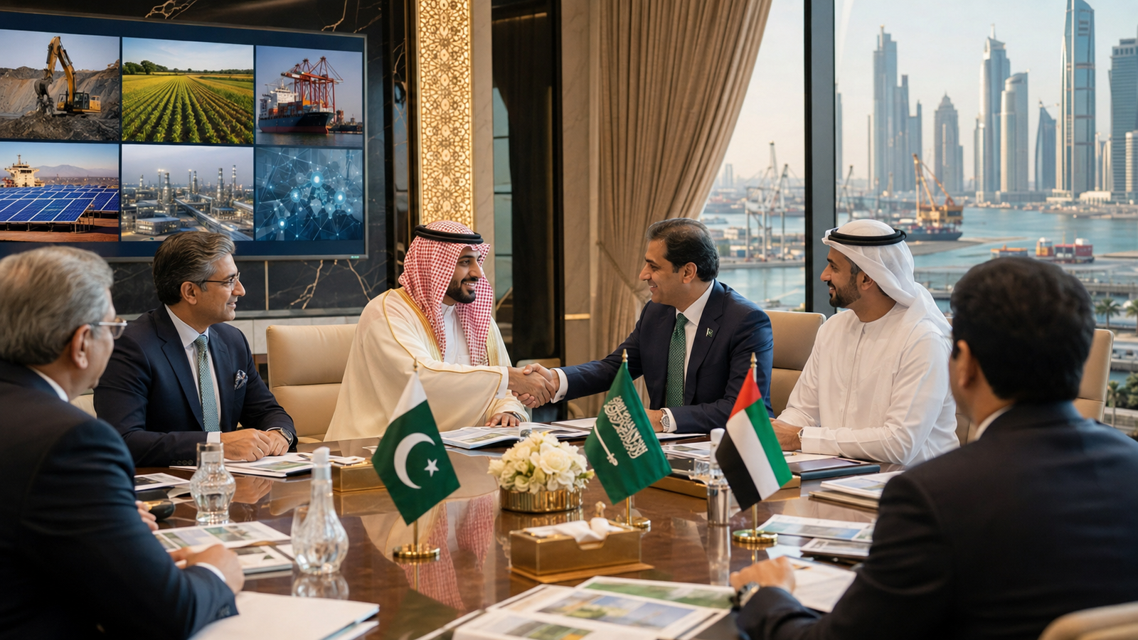 Strategic meeting between Pakistani and Chinese officials regarding CPEC